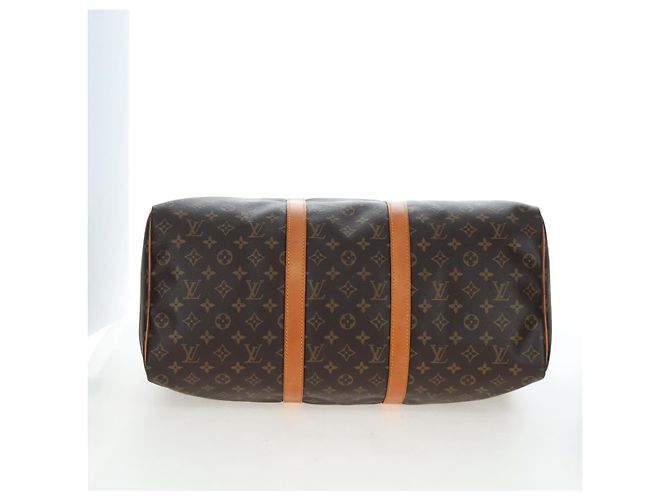 LOUIS VUITTON Monogram Keepall 50 Boston Bag M41426 LV Auth 204399A Monogramme - vue 6
