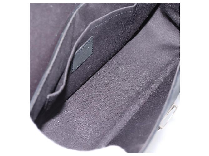 Borsa a mano LOUIS VUITTON Epi Segur PM Nero M58822 LV Auth ep16281V - vista 11