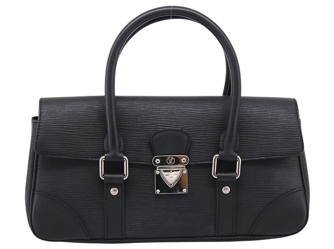 Borsa a mano LOUIS VUITTON Epi Segur PM Nero M58822 LV Auth ep16281V - vista 13