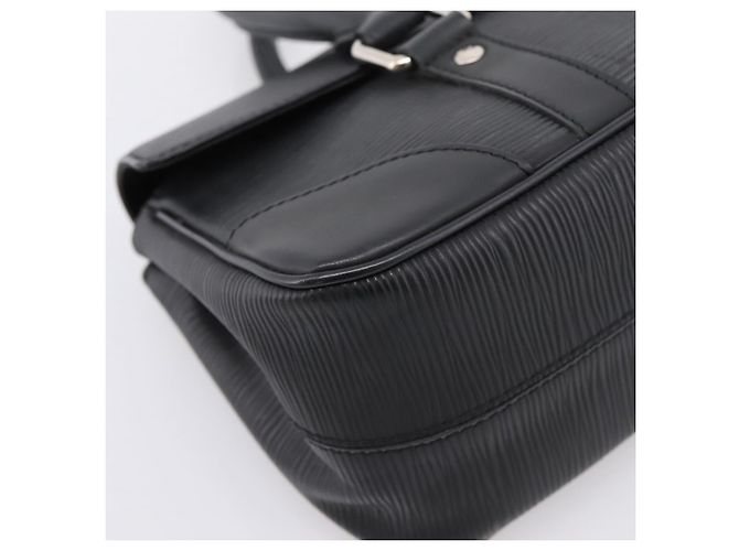 Borsa a mano LOUIS VUITTON Epi Segur PM Nero M58822 LV Auth ep16281V - vista 14