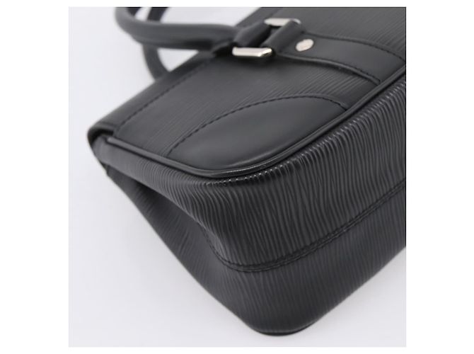 Borsa a mano LOUIS VUITTON Epi Segur PM Nero M58822 LV Auth ep16281V - vista 16