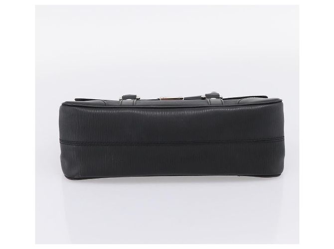 Borsa a mano LOUIS VUITTON Epi Segur PM Nero M58822 LV Auth ep16281V - vista 5