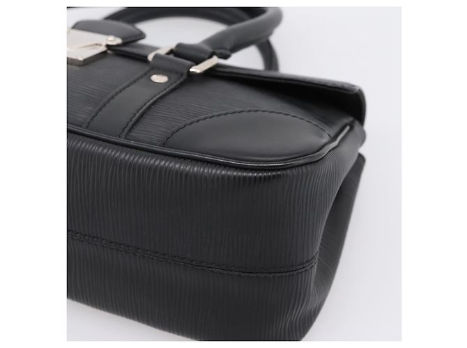 Borsa a mano LOUIS VUITTON Epi Segur PM Nero M58822 LV Auth ep16281V - vista 9
