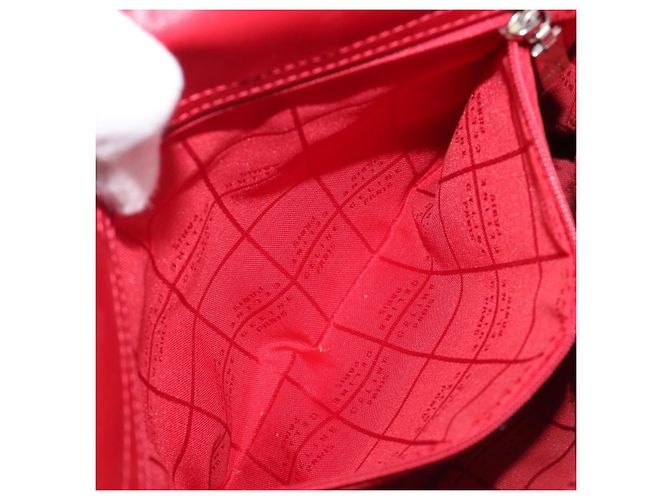 Céline Borsa a mano CELINE Canvas Red Silver Auth bs37258 Argento Rosso - vista 23