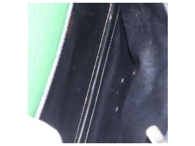 LOUIS VUITTON Epi Serviette Conseiller Briefcase Green M54424 LV Auth 203837 Verde - vista 10