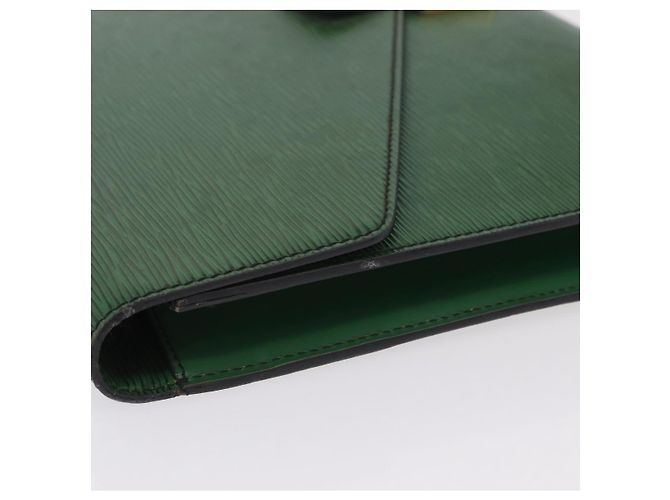 LOUIS VUITTON Epi Serviette Conseiller Briefcase Green M54424 LV Auth 203837 Verde - vista 14