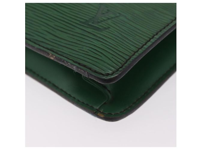 LOUIS VUITTON Epi Serviette Conseiller Briefcase Green M54424 LV Auth 203837 Verde - vista 23