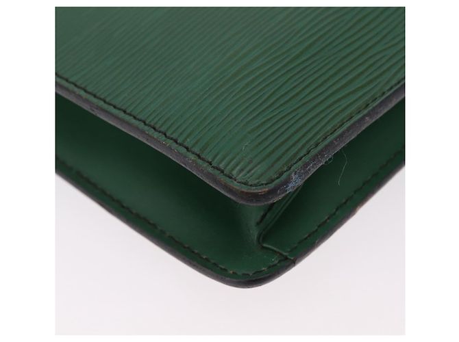 LOUIS VUITTON Epi Serviette Conseiller Briefcase Green M54424 LV Auth 203837 Verde - vista 24