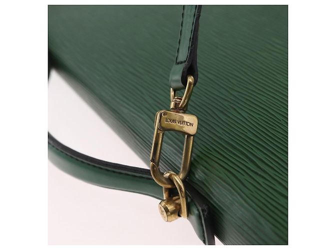 LOUIS VUITTON Epi Serviette Conseiller Briefcase Green M54424 LV Auth 203837 Verde - vista 26