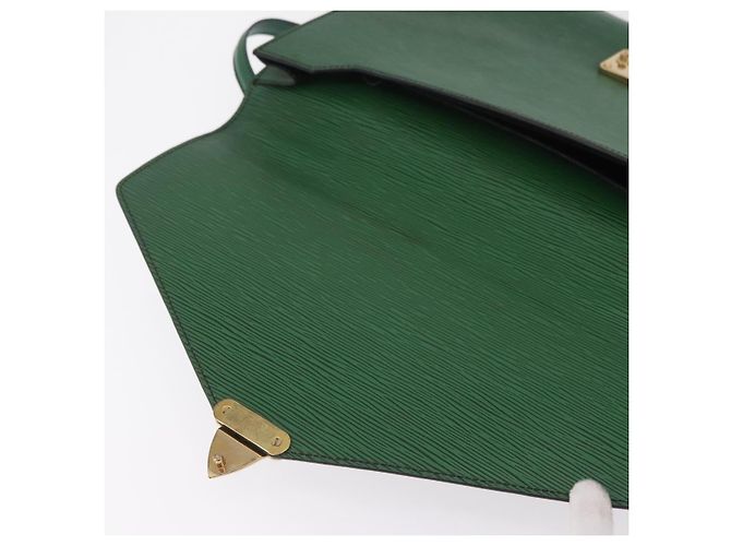 LOUIS VUITTON Epi Serviette Conseiller Briefcase Green M54424 LV Auth 203837 Verde - vista 28