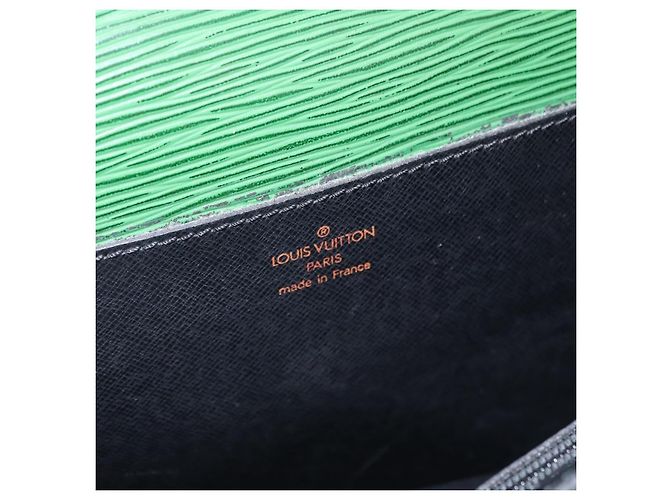 LOUIS VUITTON Epi Serviette Conseiller Briefcase Green M54424 LV Auth 203837 Verde - vista 31