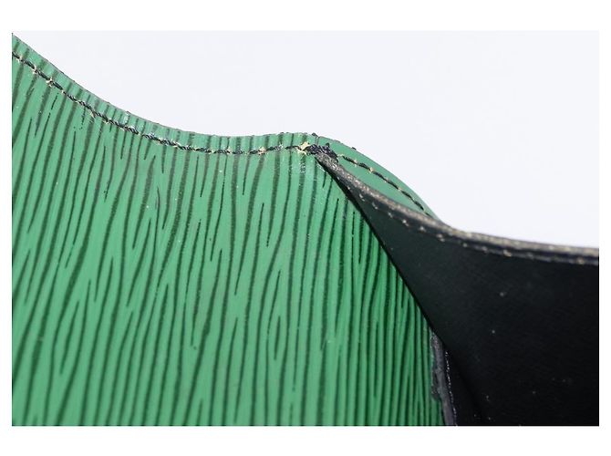 LOUIS VUITTON Epi Serviette Conseiller Briefcase Green M54424 LV Auth 203837 Verde - vista 33