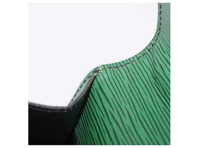 LOUIS VUITTON Epi Serviette Conseiller Briefcase Green M54424 LV Auth 203837 Verde - vista 35