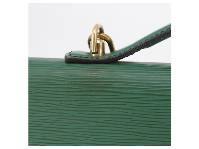 LOUIS VUITTON Epi Serviette Conseiller Briefcase Green M54424 LV Auth 203837 Verde - vista 4