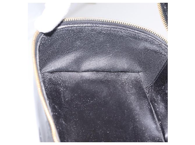 Borsa Vanity GUCCI Bamboo Beauty Case Vernice Nero 032 200159 0150 Auth mr2924 - vista 21