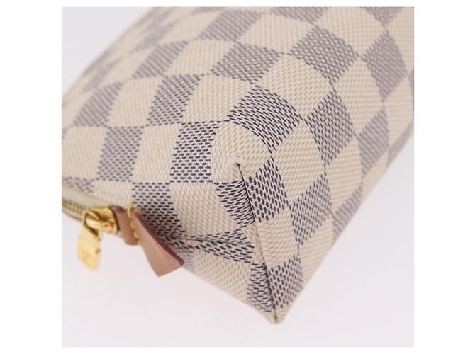LOUIS VUITTON Damier Azur Pochette Cosmetic PM Pouch N60024 LV Auth ar14299 - vista 15