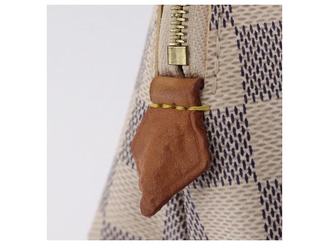 LOUIS VUITTON Damier Azur Pochette Cosmetic PM Pouch N60024 LV Auth ar14299 - vista 17