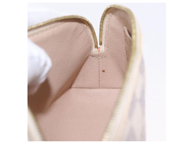 LOUIS VUITTON Damier Azur Pochette Cosmetic PM Pouch N60024 LV Auth ar14299 - vista 21