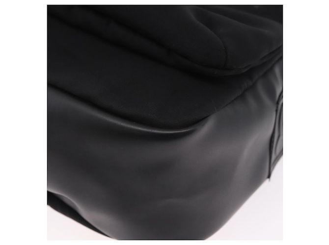 Borsa a Tracolla CHANEL Sports Line Nylon Nero Argento CC Auth 204744V - vista 15