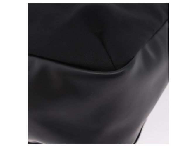 Borsa a Tracolla CHANEL Sports Line Nylon Nero Argento CC Auth 204744V - vista 17
