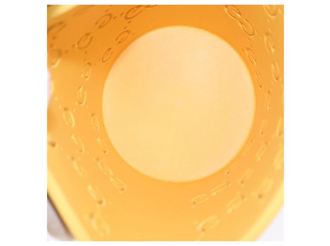 Borsa a mano GUCCI Rubber Yellow 723051 Auth 206393M Giallo - vista 10