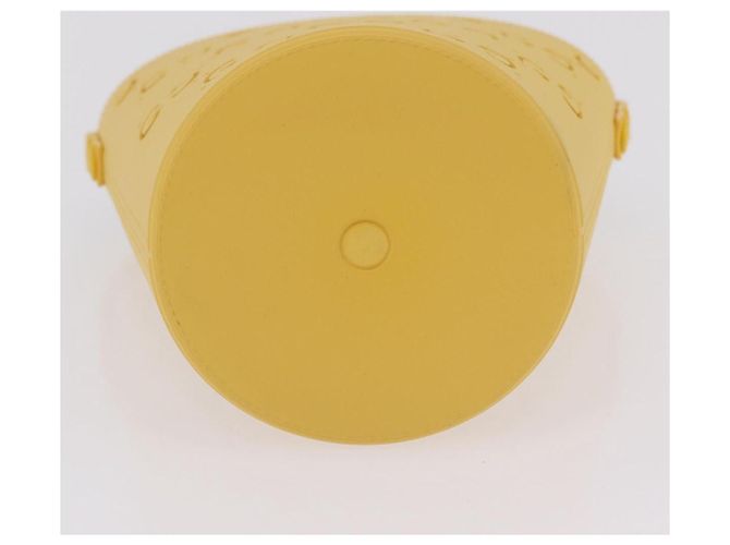 Borsa a mano GUCCI Rubber Yellow 723051 Auth 206393M Giallo - vista 5