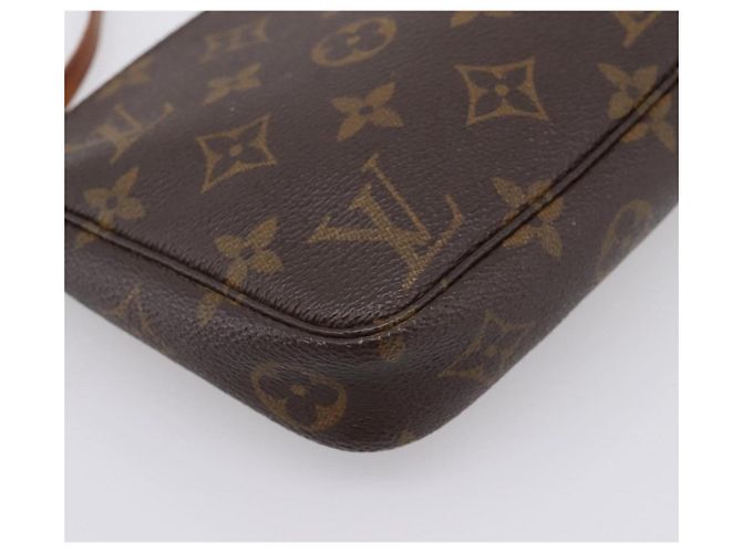LOUIS VUITTON Monogram Pochette Accessoires Pouch M51980 LV Auth 206355 Monograma - vista 16