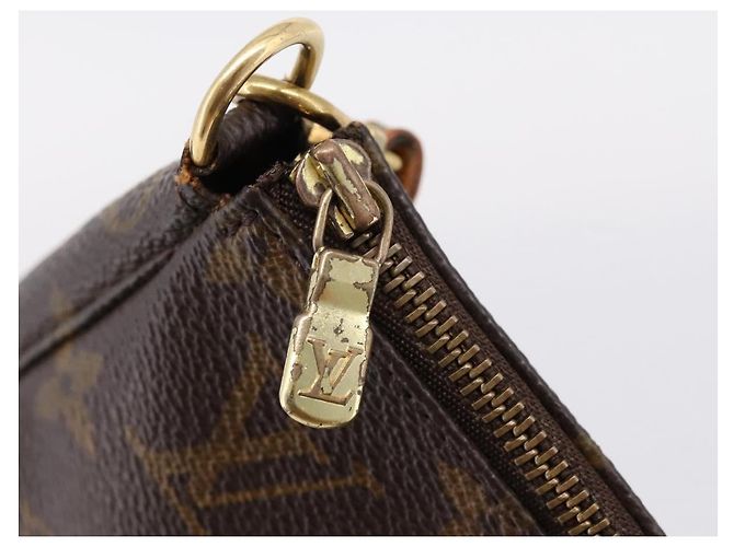 LOUIS VUITTON Monogram Pochette Accessoires Pouch M51980 LV Auth 206355 Monograma - vista 19