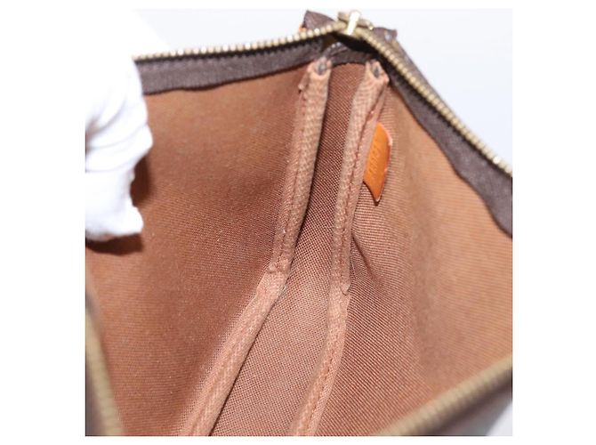 LOUIS VUITTON Monogram Pochette Accessoires Pouch M51980 LV Auth 206355 Monograma - vista 21