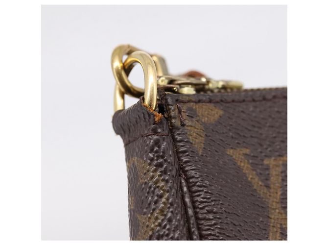 LOUIS VUITTON Monogram Pochette Accessoires Pouch M51980 LV Auth 206355 Monograma - vista 9