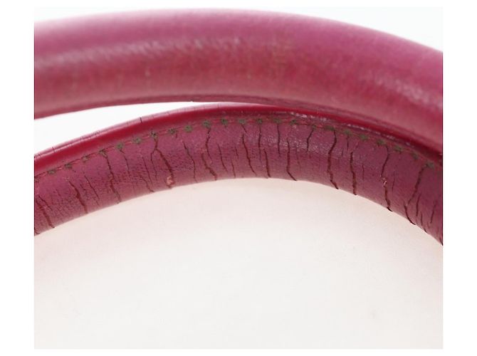 Miu Miu Matelassé Handtasche aus Leder Rosa Silber authentisch 206333 Pink - Ansicht 9
