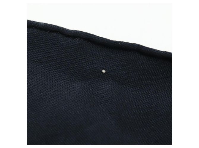 Hermès HERMES Carre 90 Seidentuch Schwarz Weiß Auth bs37175 - Ansicht 11