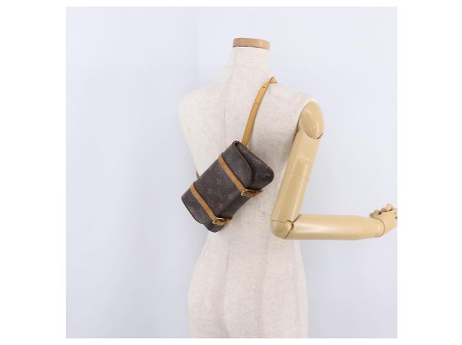 LOUIS VUITTON Monogram Pochette Marrell Waist Bag M51159 LV Auth bs37275 Monogramm - Ansicht 26
