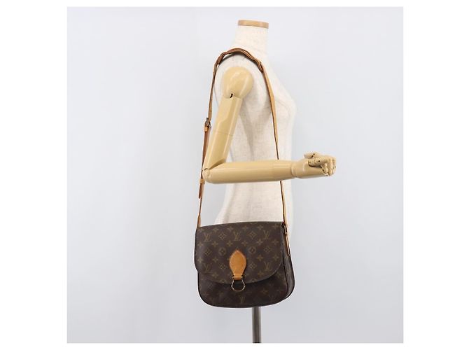 LOUIS VUITTON Monogram Saint Cloud GM Shoulder Bag M51242 LV Auth bs37197 Monogramme - vue 30