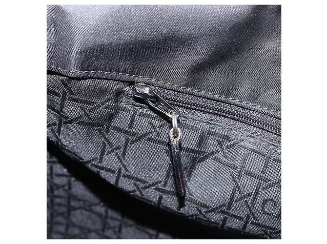 Christian Dior Canage Handtasche Nylon Black Silver Auth ep15999 Schwarz Silber - Ansicht 19