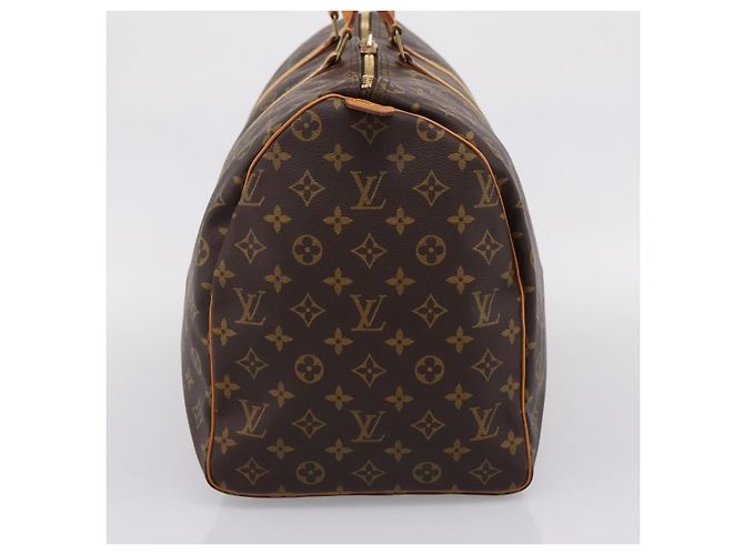 LOUIS VUITTON Monogram Keepall 50 Boston Bag M41426 LV Auth 203125V Monograma - vista 4