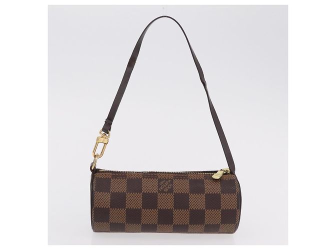 LOUIS VUITTON Damier Ebene Papillon 30 Hand Bag N51303 LV Auth mr3061V Damier ebène - vue 21