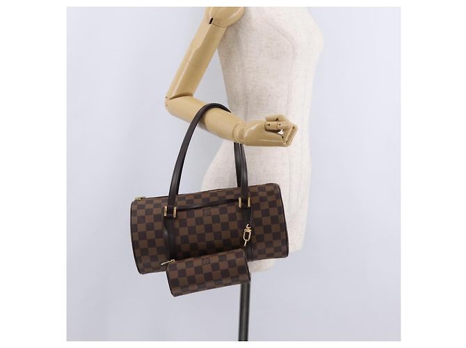 LOUIS VUITTON Damier Ebene Papillon 30 Hand Bag N51303 LV Auth mr3061V Damier ebène - vue 23