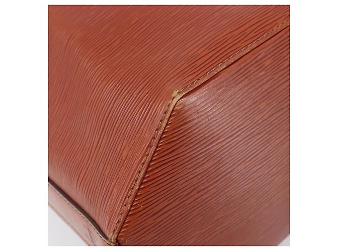 LOUIS VUITTON Epi Sac De Paul PM Shoulder Bag Brown M80203 LV Auth 204202A Marrone - vista 16