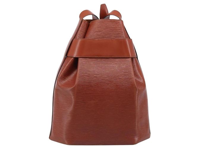LOUIS VUITTON Epi Sac De Paul PM Shoulder Bag Brown M80203 LV Auth 204202A Marrone - vista 2