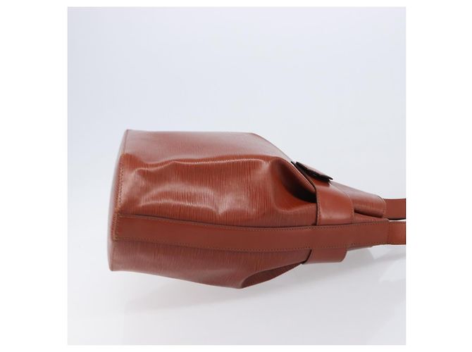 LOUIS VUITTON Epi Sac De Paul PM Shoulder Bag Brown M80203 LV Auth 204202A Marrone - vista 3