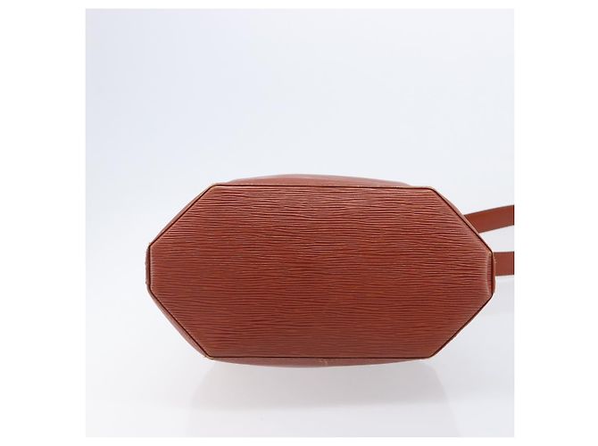 LOUIS VUITTON Epi Sac De Paul PM Shoulder Bag Brown M80203 LV Auth 204202A Marrone - vista 5