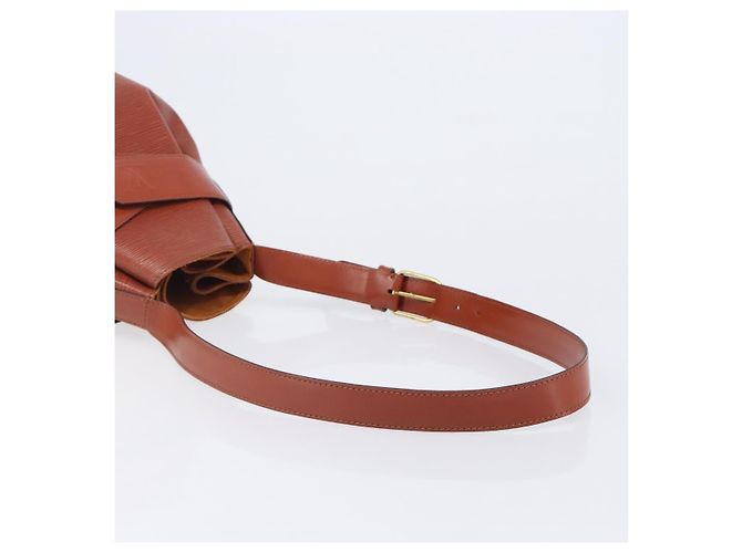 LOUIS VUITTON Epi Sac De Paul PM Shoulder Bag Brown M80203 LV Auth 204202A Marrone - vista 7