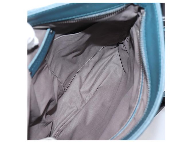 Borsa a tracolla BOTTEGA VENETA INTRECCIATO in pelle blu Auth ep16114V - vista 11
