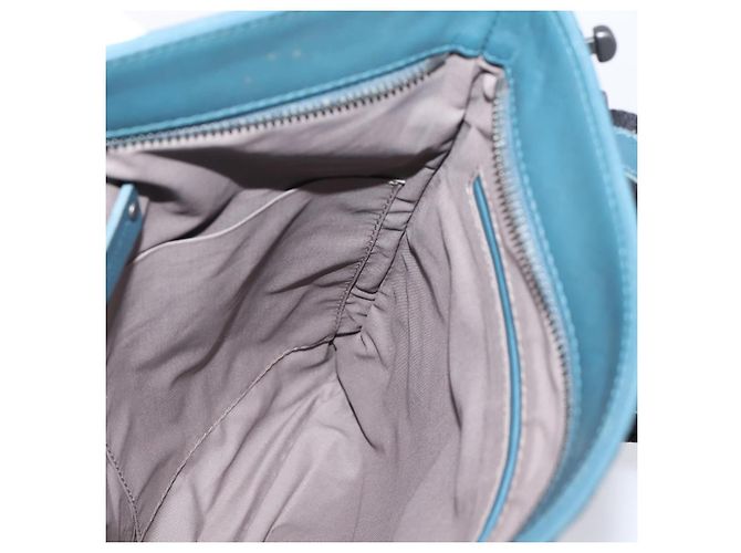 Borsa a tracolla BOTTEGA VENETA INTRECCIATO in pelle blu Auth ep16114V - vista 19