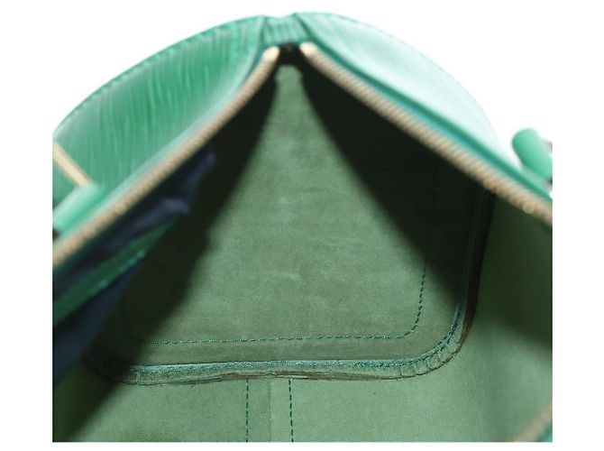 LOUIS VUITTON Epi Speedy 25 Hand Bag Borneo Green M43014 LV Auth 206255V - vista 19
