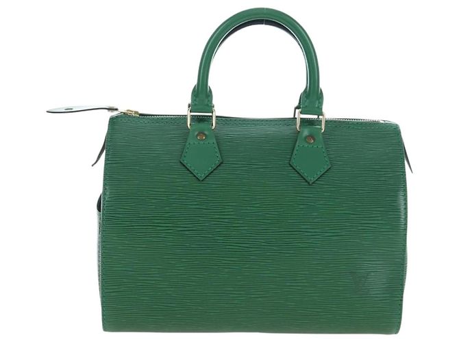 LOUIS VUITTON Epi Speedy 25 Hand Bag Borneo Green M43014 LV Auth 206255V - vista 2