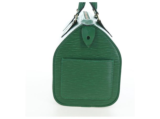 LOUIS VUITTON Epi Speedy 25 Hand Bag Borneo Green M43014 LV Auth 206255V - vista 4