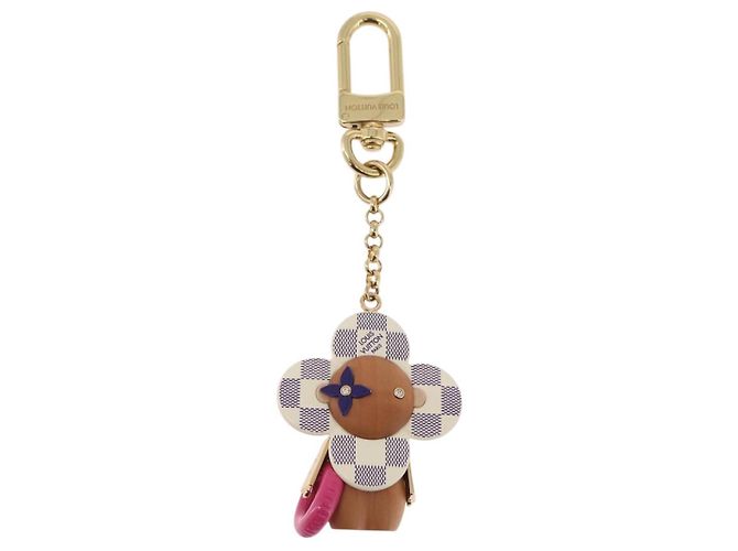 LOUIS VUITTON Damier Azur Vivienne By The Pool Bag Charm M01168 LV Auth ar14317M - vista 13