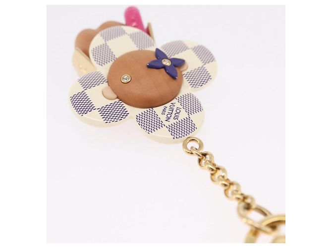 LOUIS VUITTON Damier Azur Vivienne By The Pool Bag Charm M01168 LV Auth ar14317M - vista 7